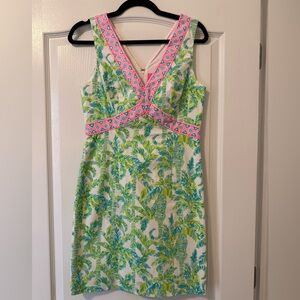 Lilly Pulitzer Green and Pink Tropical Shift